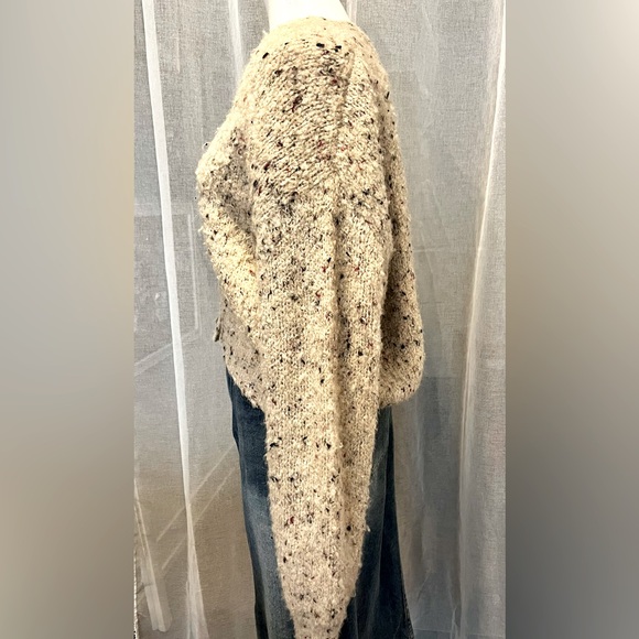 LINE cropped cardigan, beige - Picture 2 of 5